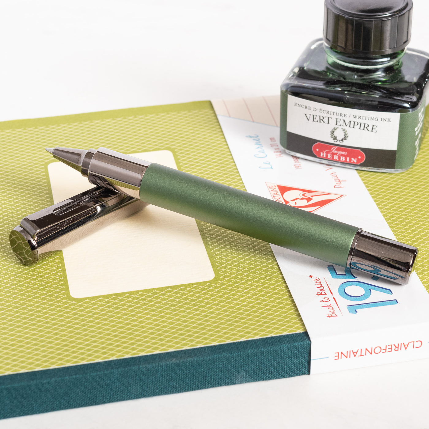 Monteverde Ritma Green Anodized Rollerball Pen 2024