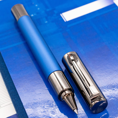 Monteverde Ritma Rollerball Pen - Blue gunmetal