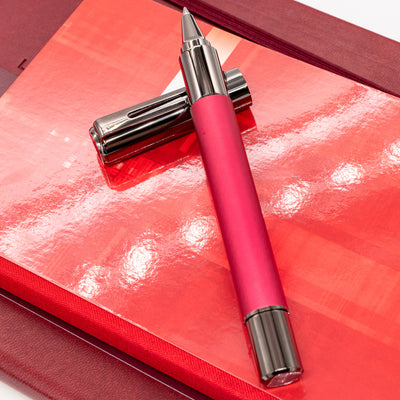 Monteverde Ritma Rollerball Pen - Red anodized