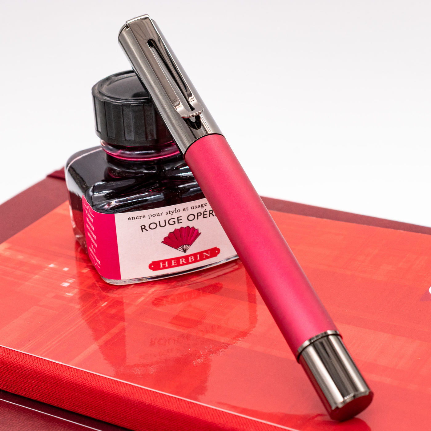 Monteverde Ritma Rollerball Pen - Red capped