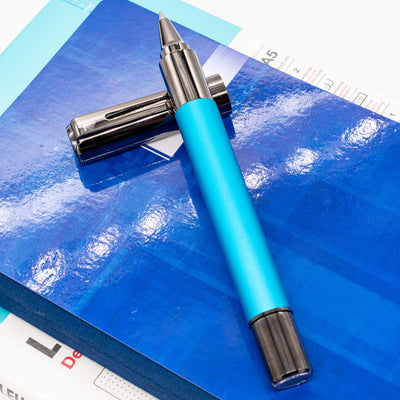Monteverde Ritma Rollerball Pen - Turquoise anodized