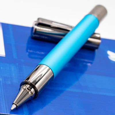 Monteverde Ritma Rollerball Pen - Turquoise uncapped