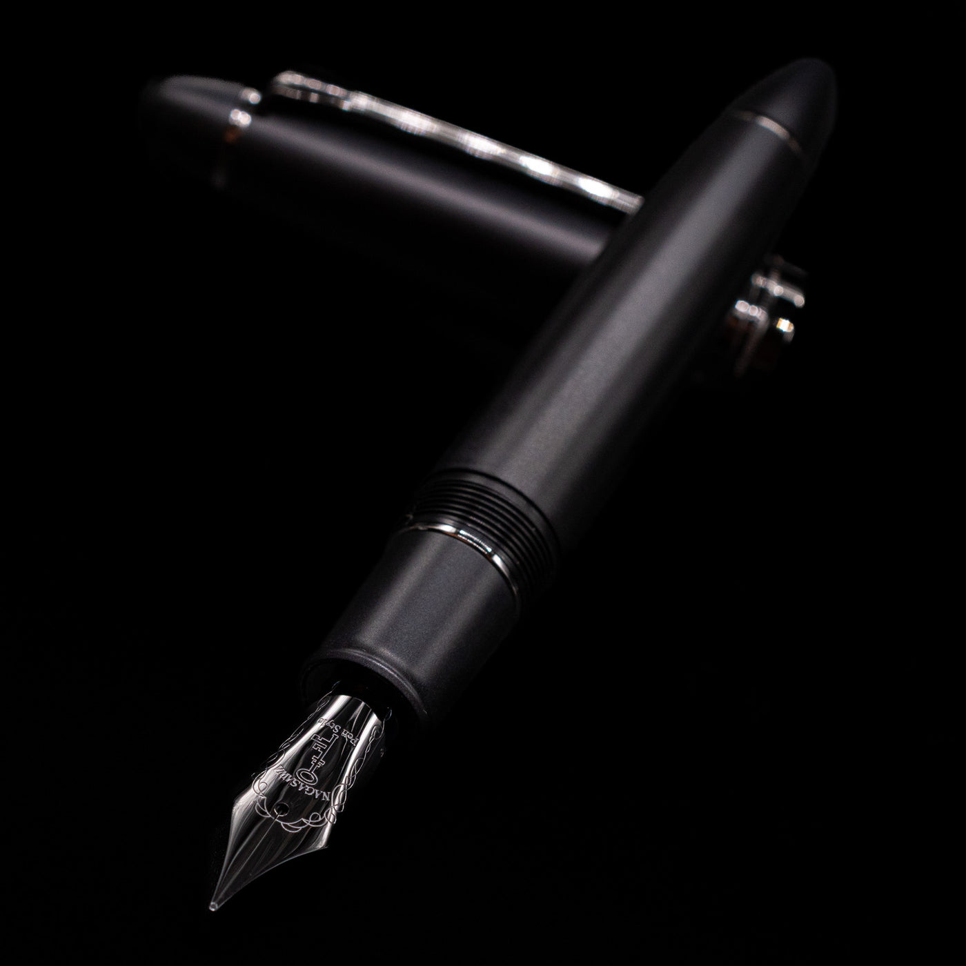 THE KING OF PEN 万年筆 黒 Nagasawa King of Pens Den Fountain Pen - Black Matte – Truphae