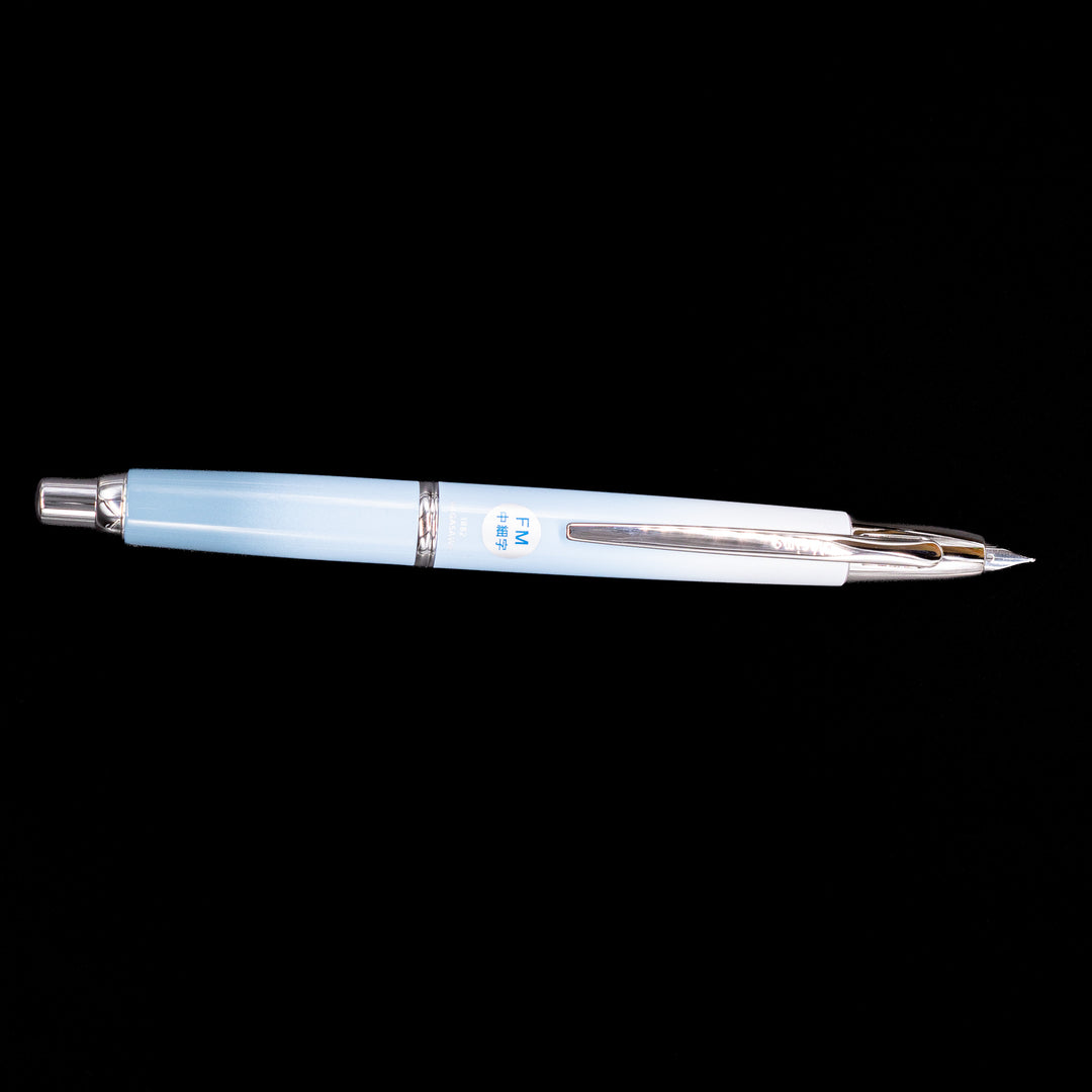 Nagasawa Decimo Sengari Water Blue Rhodium Fountain Pen – Truphae Nagasawa Decimo Sengari Water Blue Rhodium Fountain Pen – Truphae