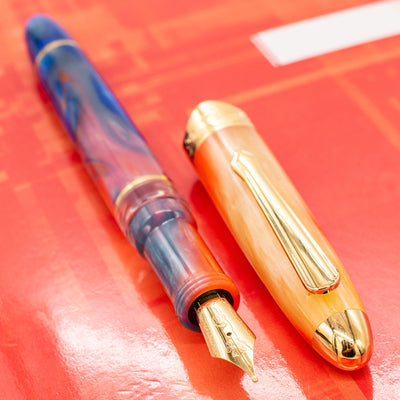 Nahvalur Horizon Fountain Pen - Dusk gold trim