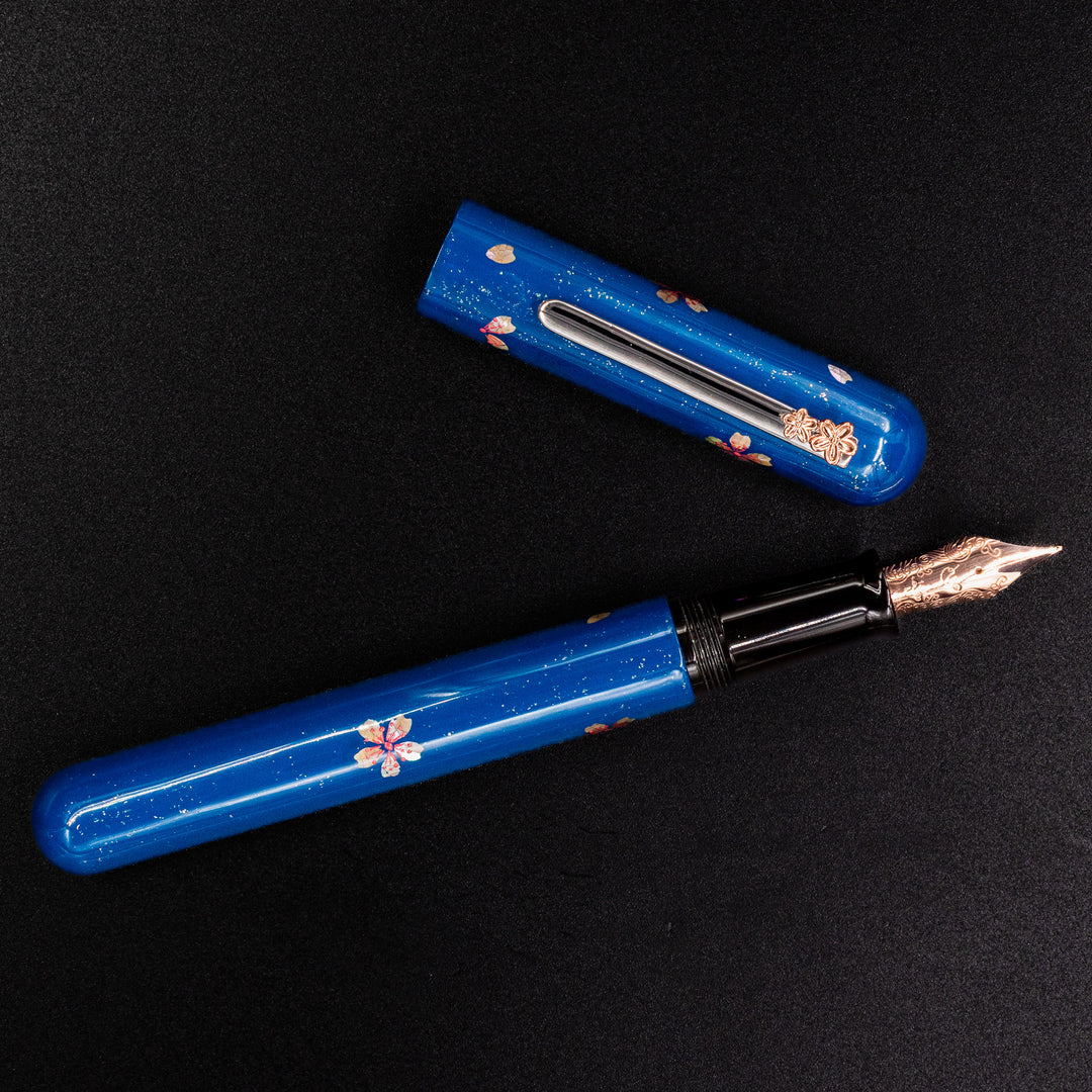 Nahvalur Ikkaku Cherry Blossom Fountain Pen - 14k – Truphae