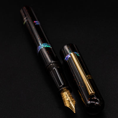 Nahvalur Ikkaku Fountain Pen - Dragonfly Gold Trim