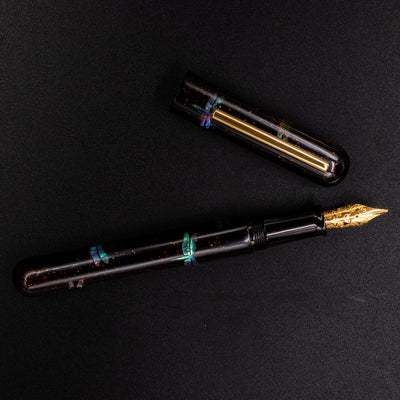 Nahvalur Ikkaku Fountain Pen - Dragonfly Urushi Maki-e
