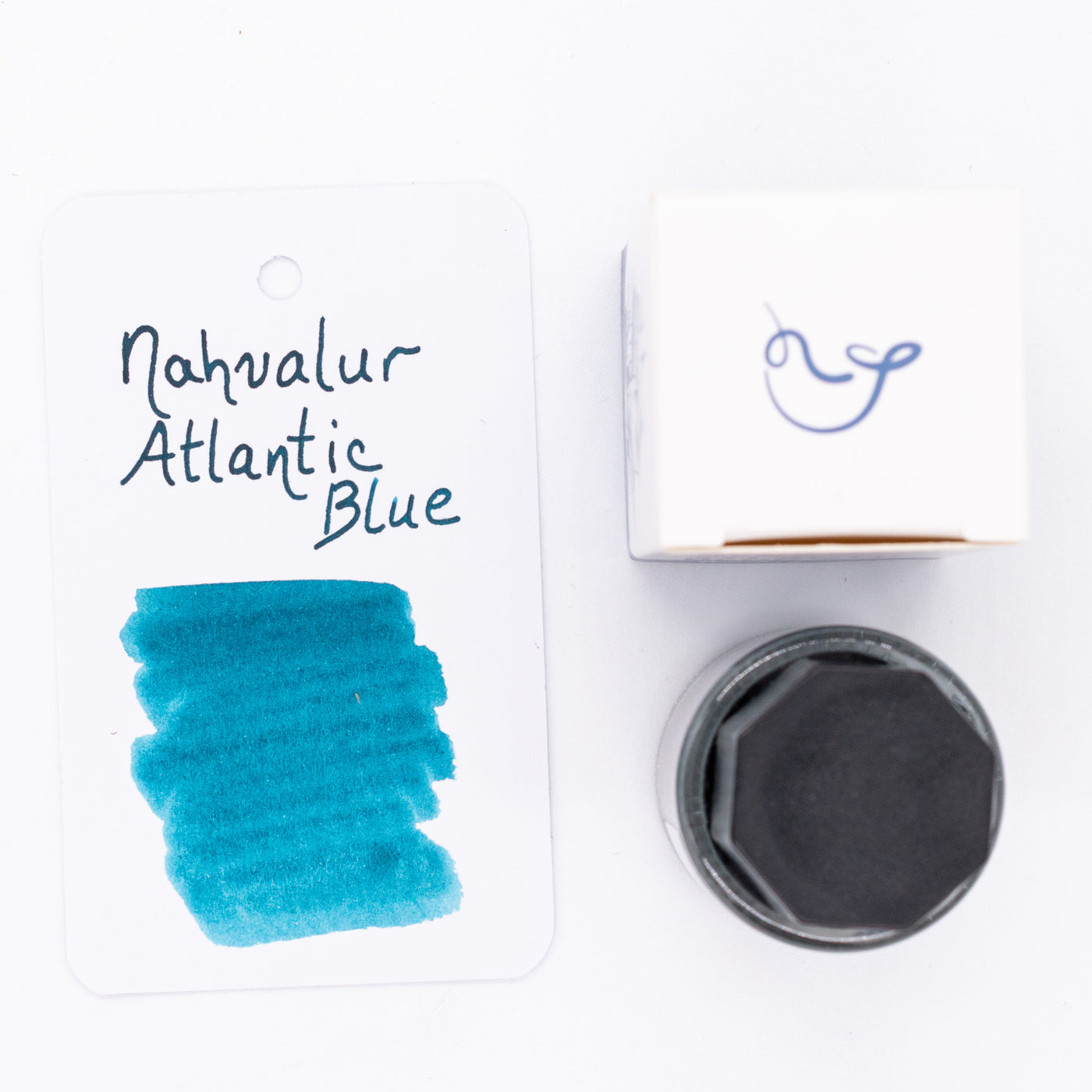 Nahvalur Ink Bottle Atlantic Blue teal