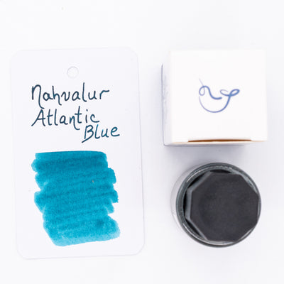 Nahvalur Ink Bottle Atlantic Blue teal