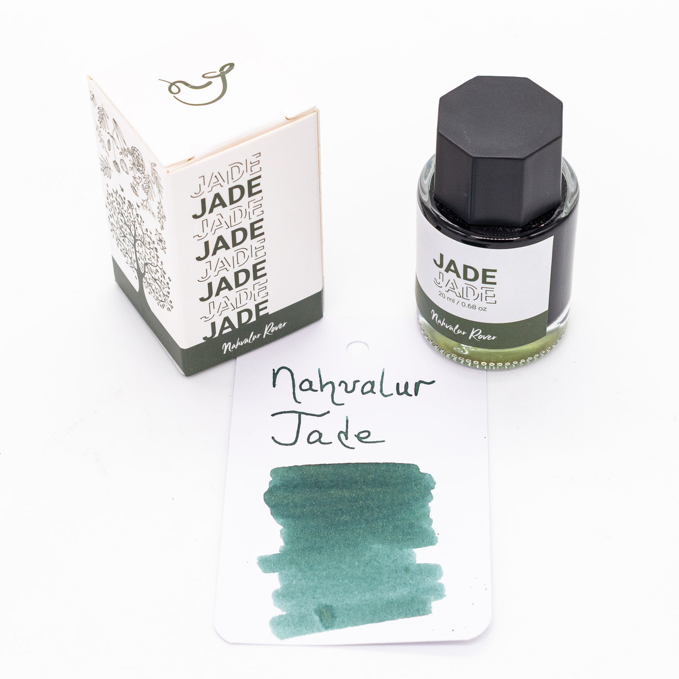 Nahvalur Ink Bottle - Jade