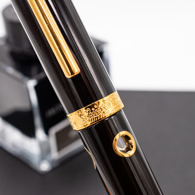 Nahvalur Nautilus Fountain Pen - Cephalopod Gold center band