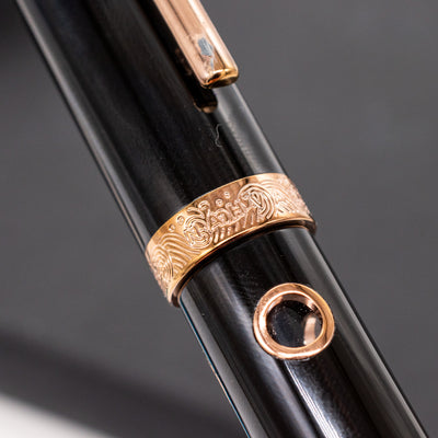 Nahvalur Nautilus Fountain Pen - Cephalopod Rose Gold center band