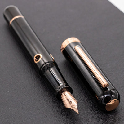Nahvalur Nautilus Fountain Pen - Cephalopod Rose Gold piston filled