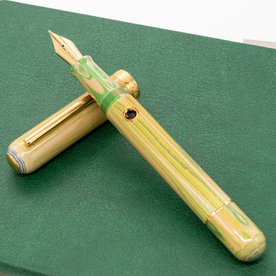 Nahvalur Nautilus Fountain Pen - Gold gold trim
