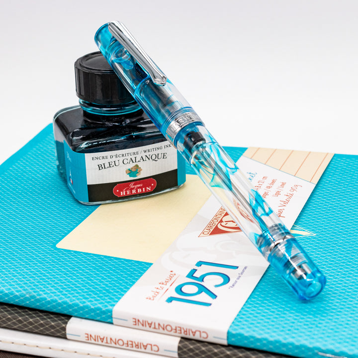 Nahvalur Original Plus Fountain Pen - Azureus Blue – Truphae