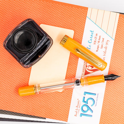 Nahvalur Original Plus Fountain Pen - Garibaldi Orange new