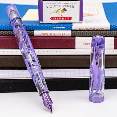 Nahvalur Original Plus Fountain Pen - Lavender Tetra