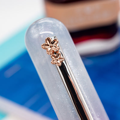 Nahvalur Voyage Fountain Pen - Cherry Blossom Clip
