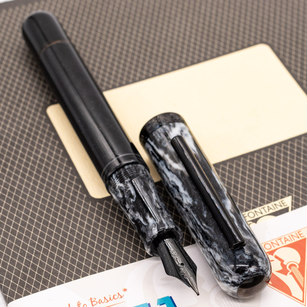 Nahvalur Voyage Fountain Pen - Cookies and Cream – Truphae