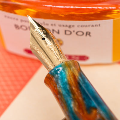 Nahvalur Voyage Fountain Pen - Summer stainless steel nib