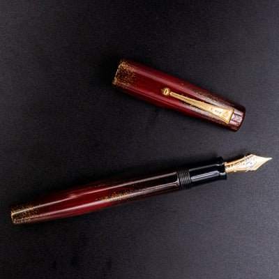 Namiki Aya Daybreak Akatsuki Red Fountain Pen maki-e