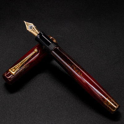 Namiki Aya Daybreak Akatsuki Red Fountain Pen urushi lacquer