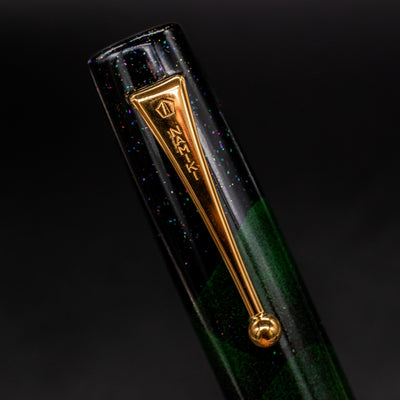 Namiki Aya Evergreen Tokiwa Green Fountain Pen clip
