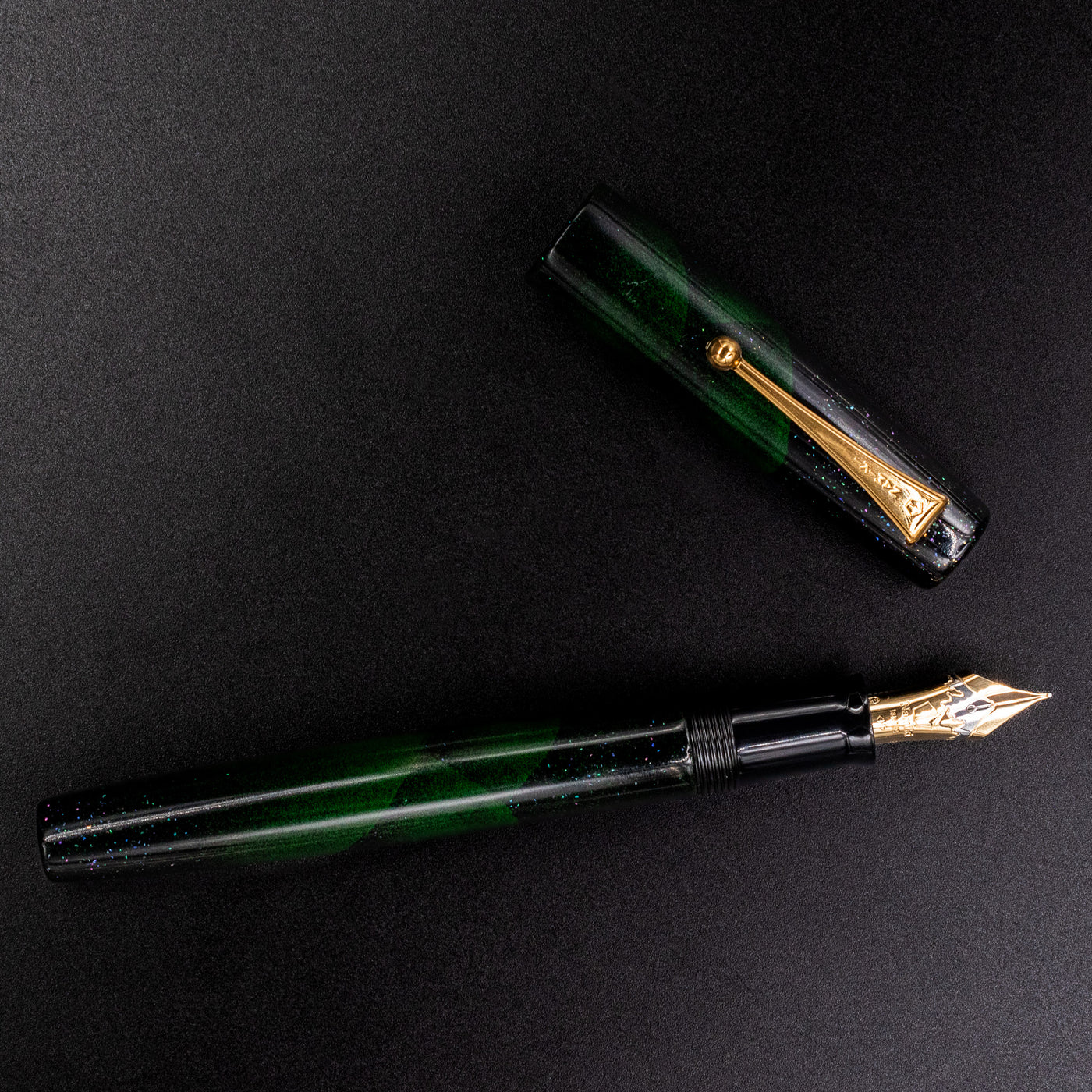 Namiki Aya Evergreen Tokiwa Green Fountain Pen green earch