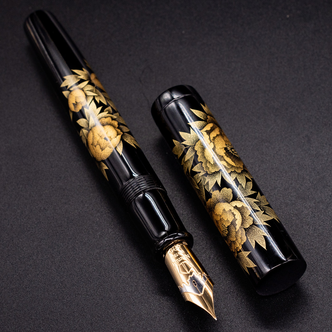 Namiki Chinkin Emperor Peony Fountain Pen New