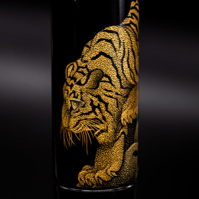  Namiki Chinkin Emperor Tiger Fountain Pen artwork