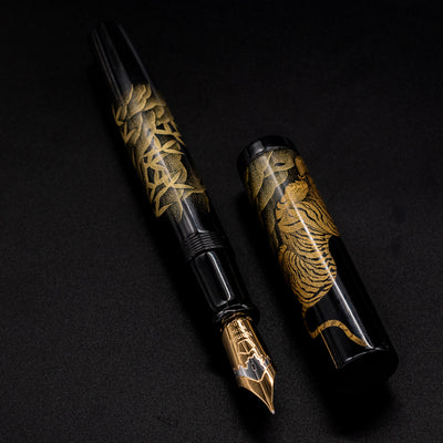  Namiki Chinkin Emperor Tiger Fountain Pen maki-e