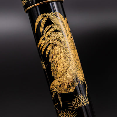 Namiki Chinkin Yukari Royale Royal Rooster Fountain Pen hen