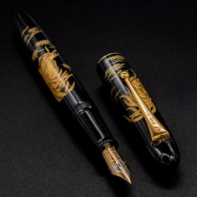 Namiki Chinkin Yukari Royale Royal Rooster Fountain Pen rare