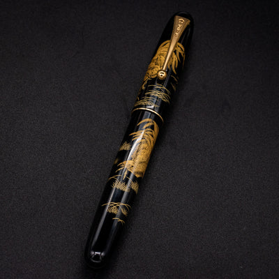 Namiki Chinkin Yukari Royale Royal Rooster Fountain Pen urushi