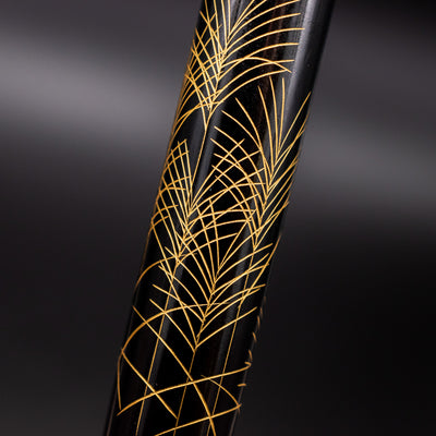 Namiki Chinkin Yukari Silver Grass Fountain Pen powder
