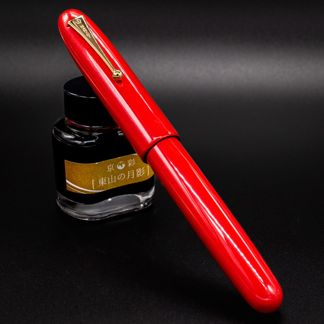 STIPULE万年筆SUPREMACY 063 Namiki Emperor Urushi Vermillion Fountain Pen | 18k No.50 Nib