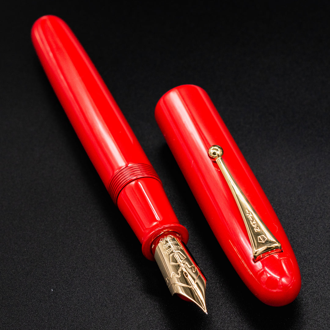 Namiki Emperor Urushi Fountain Pen - Vermillion – Truphae