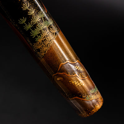 Namiki Emperor Goldfish Fountain Pen togidashi taka maki-e