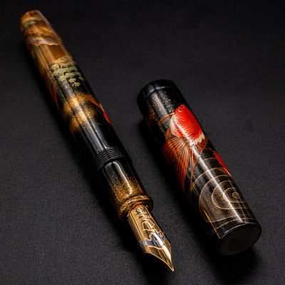 Namiki Emperor Goldfish Fountain Pen urushi maki-e