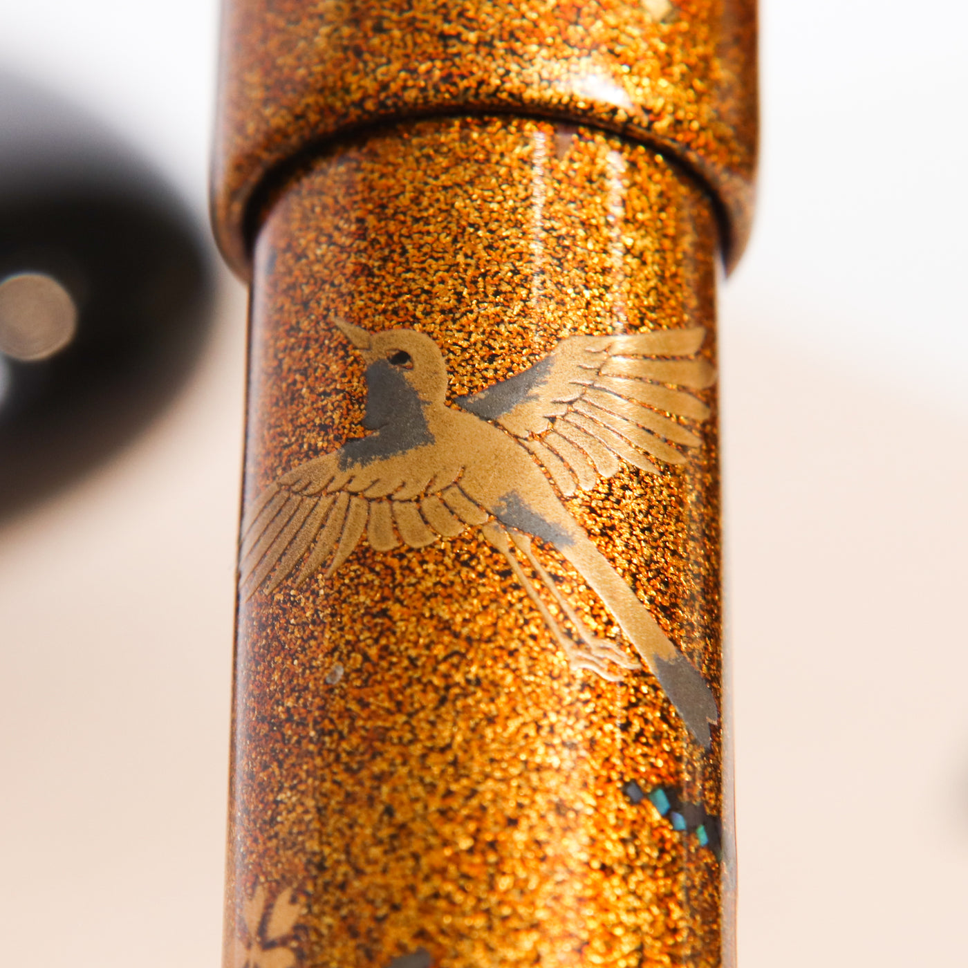 Namiki Emperor Kisshomon Birds in Flight Maki-e Fountain Pen Bird Design