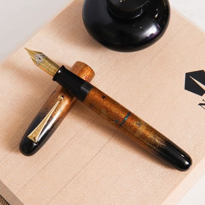 Namiki Emperor Kisshomon Birds in Flight Maki-e Fountain Pen