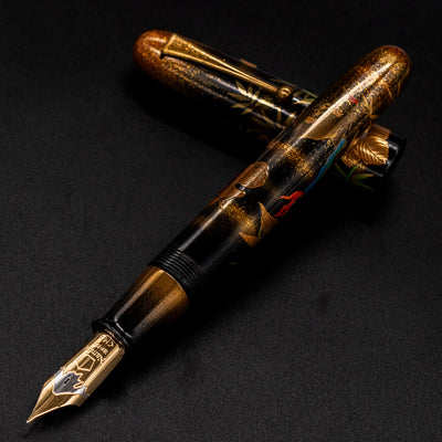 Namiki Emperor Kylin Fountain Pen uncapped