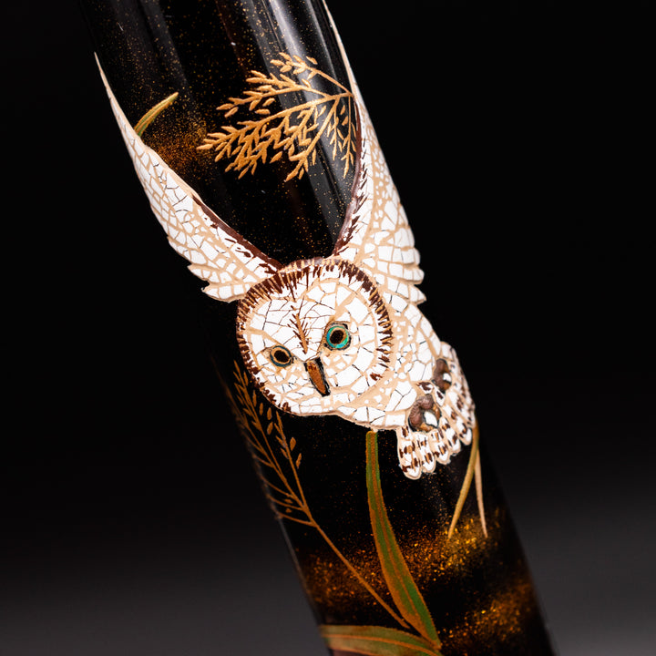 Porte-stylo Décoratif Hibou Grand Modèle - Style Ethnique, Marque Enki's Ark, Neuf Avec étiquettes