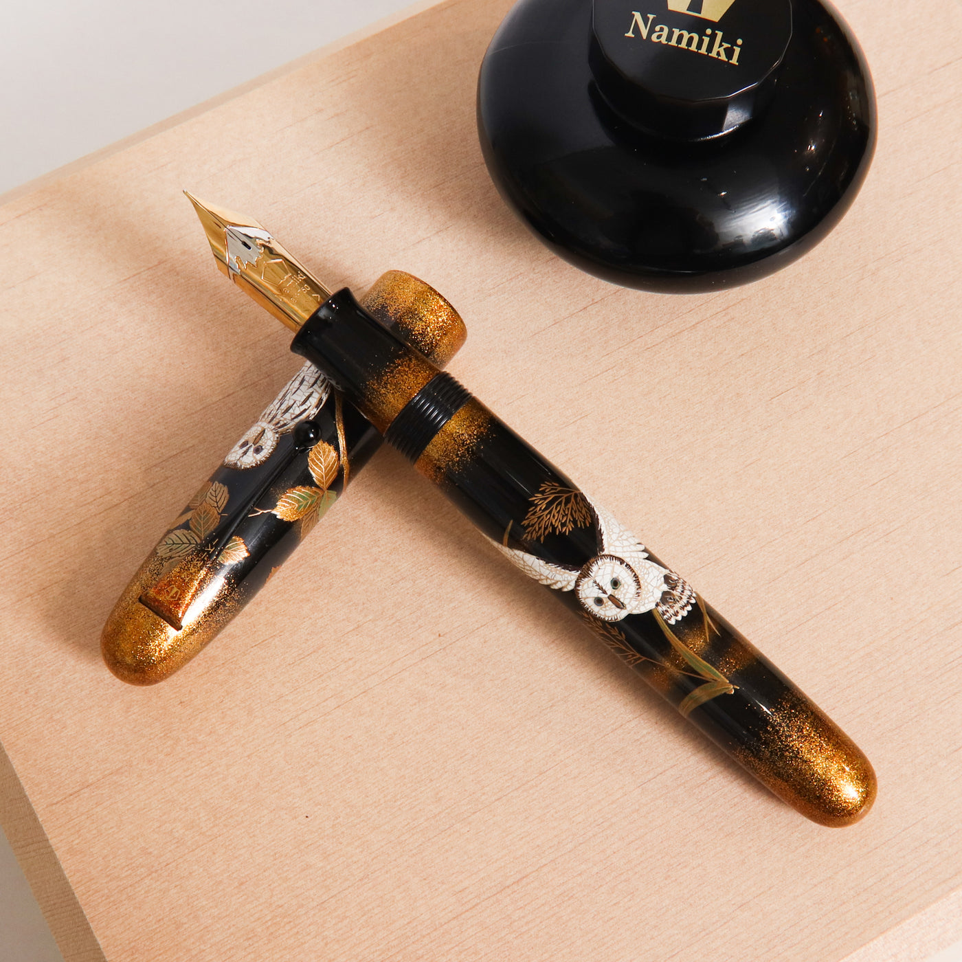 Namiki Emperor Owl Maki-e Fountain Pen