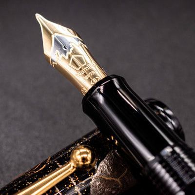 Namiki Yukari Rock Garden Fountain Pen 18k gold nib