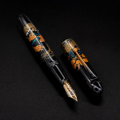 Namiki Yukari Royale Frog Fountain Pen maki-e urushi
