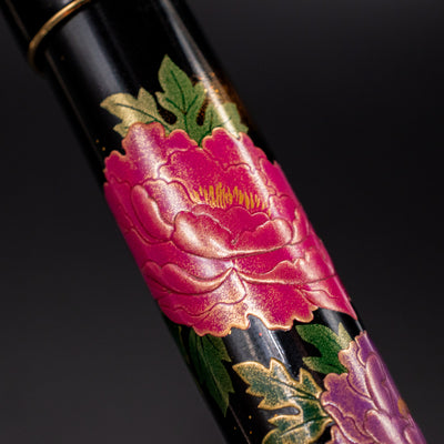 Namiki Yukari Royale Peony Fountain Pen flower blossom