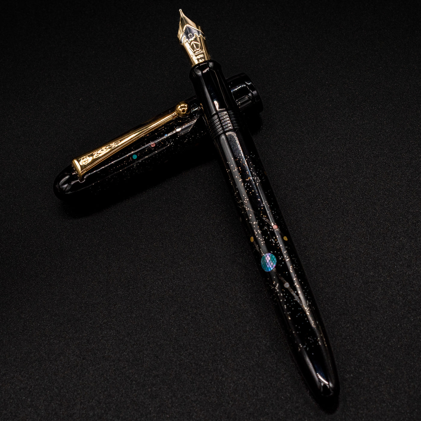 Namiki Yukari Fountain Pen - Shooting Star black