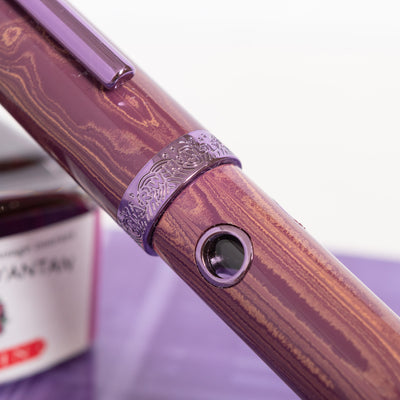 Nahvalur Nautilus Mousseline Lilas Fountain Pen port hole